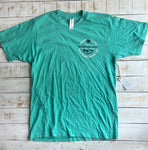 Short Sleeve Beach Rope Ring T-shirt, Chalky Mint