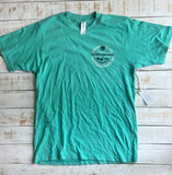 Short Sleeve Beach Rope Ring T-shirt, Chalky Mint