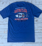 Short Sleeve 2026 Gator Club Helicopter T-shirt, Royal Frost