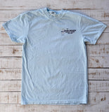 Short Sleeve Fat Bottom Gulls T-shirt, Chambray