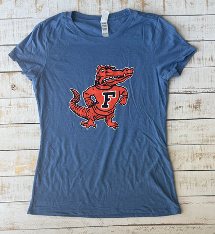 Short Sleeve Ladies Gator Club 2025 T-shirt, Maritime Frost