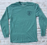 Long Sleeve Compass T-shirt, Seafoam