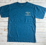 Short Sleeve Gator Club T-shirt, Pacific Blue