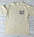 Short Sleeve East Coast Wave T-shirt, Ivory