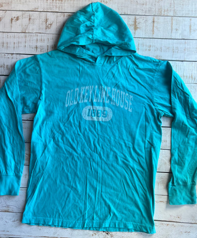 Adult Lightweight Hoody, Island Blue