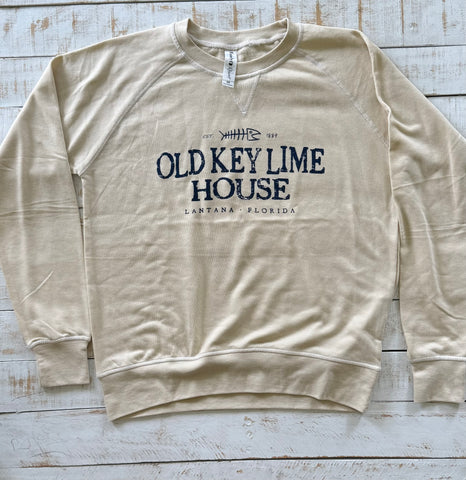 OKLH Vintage Pullover Sweatshirt, Birch