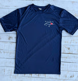 Short Sleeve Lantana Fishing Derby Dry-fit, Navy