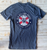 Short Sleeve Florida Flag T-shirt, Denim