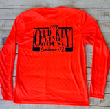 Long Sleeve OKLH Safety Dry-fit Shirt, Safety Orange