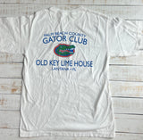 Short Sleeve Gator Club T-shirt, White