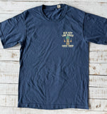 Short Sleeve Tiki Man T-shirt, Indigo