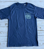 Short Sleeve OKLH Florida Map T-shirt, Indigo