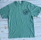 Short Sleeve Turtle Beach T-shirt, Pale Jade