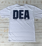 Short Sleeve DEA Dry-fit Shirt, White