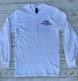 Long Sleeve "Drink Every Afternoon" T-shirt, White