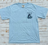 Short Sleeve Inlet Fishing T-shirt, Chambray