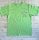 Short Sleeve Tonal Turtle T-shirt, Parrot Green