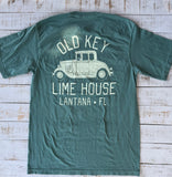 Short Sleeve Green Machine T-shirt, Turf Green