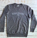Old Key Lime House 1889 Pullover Sweatshirt, Washed Grey