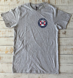 Short Sleeve Florida Flag T-shirt, Heather Grey