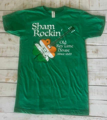 Short Sleeve St. Patricks Day Shamrocking T-shirt, Heather Kelly