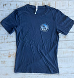 Short Sleeve Midnight Palm T-shirt, Navy