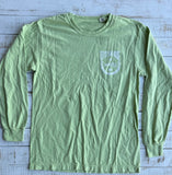 Long Sleeve Bonefish Logo T-shirt, Wasabi