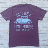 Short Sleeve Green Machine T-shirt, Berry
