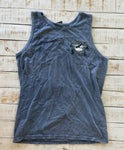 Unisex Seaplane Tank Top, Indigo
