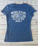 Short Sleeve Ladies Gator Club 2025 T-shirt, Maritime Frost