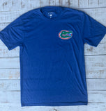 Short Sleeve 2026 Gator Club Helicopter T-shirt, Royal Frost