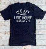 Short Sleeve Vintage OKLH T-shirt, True Navy