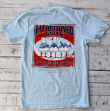 Short Sleeve Fat Bottom Gulls T-shirt, Chambray