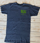 Short Sleeve OKLH Stamped T-shirt, Navy