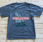 Short Sleeve Yachtzee T-shirt, Broadway Blue