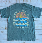 Short Sleeve Sun and Surf T-shirt, Bayside