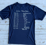 Short Sleeve Lantana Fishing Derby Dry-fit, Navy