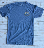 Short Sleeve Mermaid on Hot Rod T-shirt, Broadway Blue