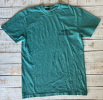 Short Sleeve OKLH Map T-shirt, Seafoam